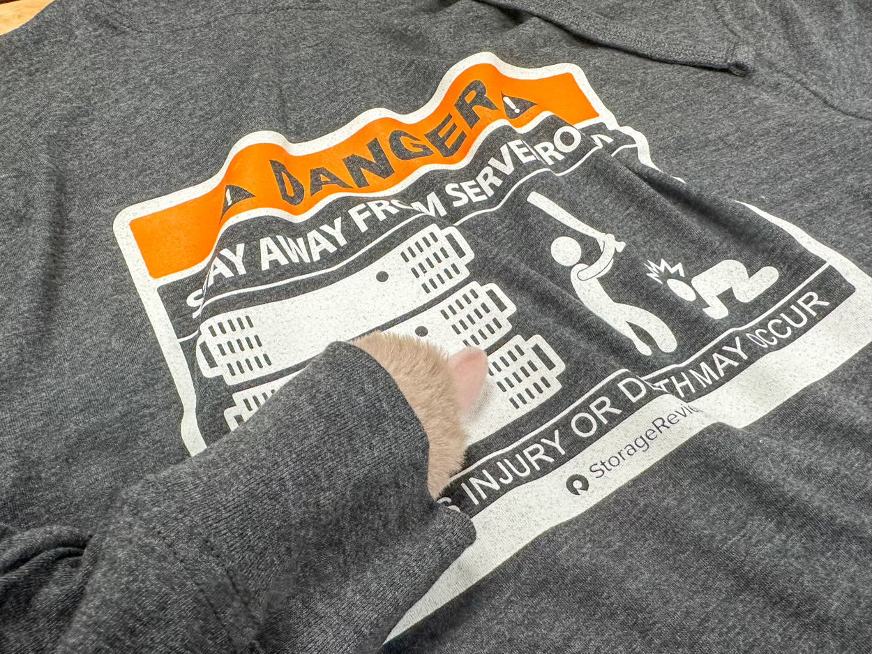 StorageReview Official "Bonk" Hooded T