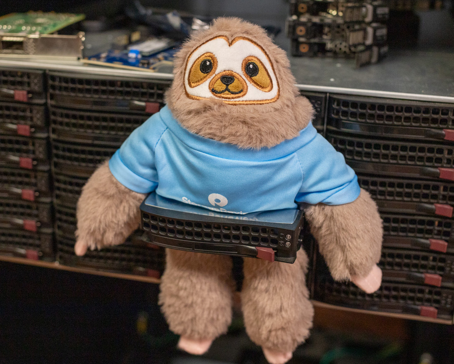Official Signed StorageReview Sloth